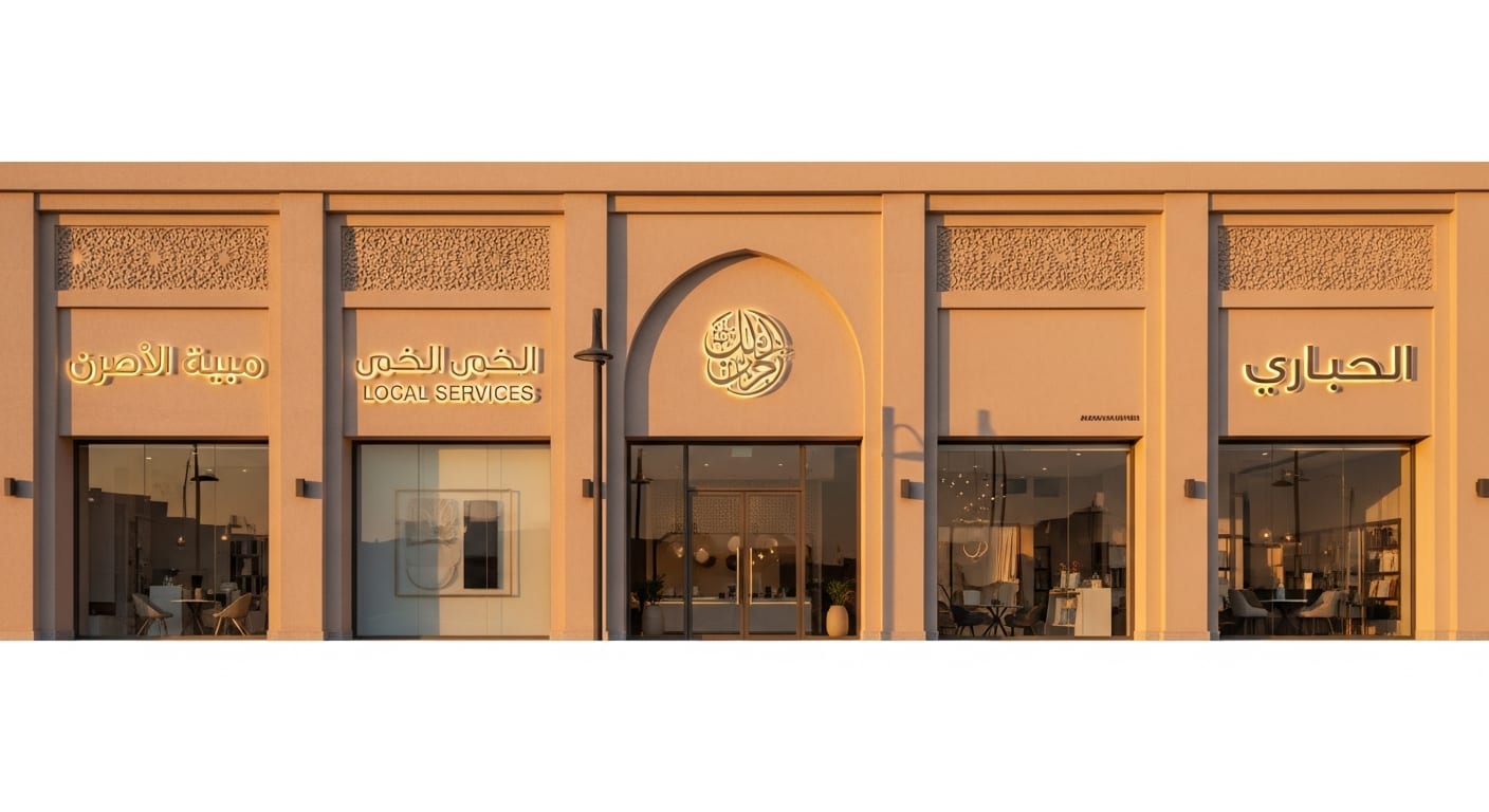 Mohammed Al-Manea Company brand visual — KSA-Local Visibility