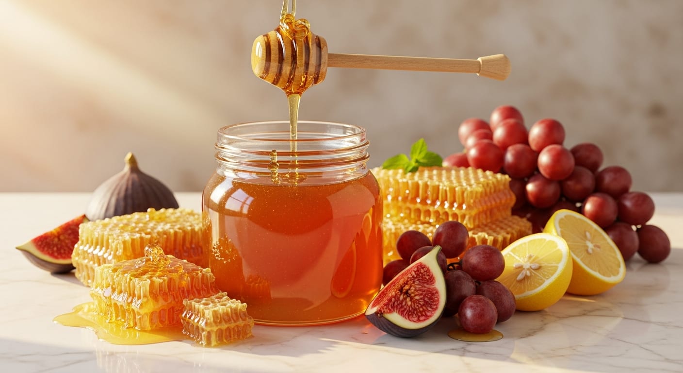 Golden Honey brand visual — FedEx-Integrated Storefront